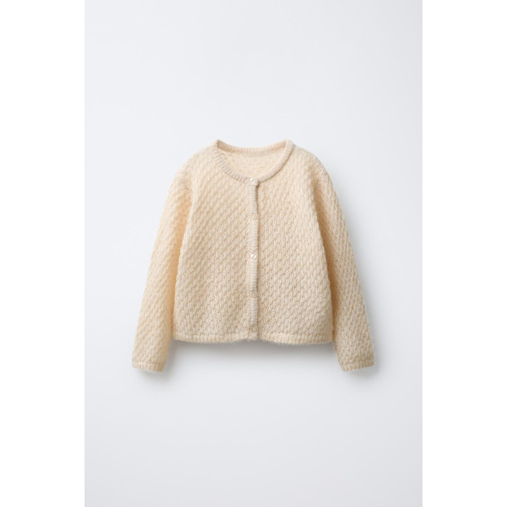 Кардиган из шерсти и альпаки