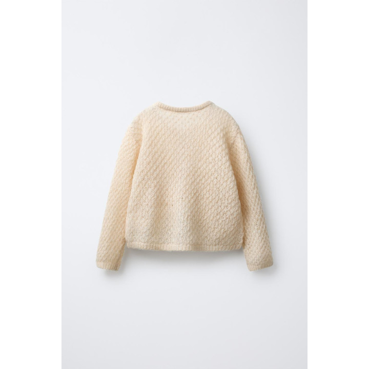 Кардиган из шерсти и альпаки