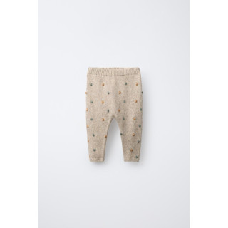 ТРИКОТАЖНЫЕ БРЮКИ С ШАРИКАМИ