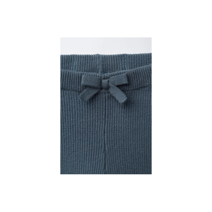 ТРИКОТАЖНЫЕ ЛЕГИНСЫ С БАНТОМ