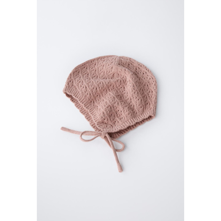 ТРИКОТАЖНЫЙ ЧЕПЧИК ИЗ ХЛОПКА И ШЕЛКА