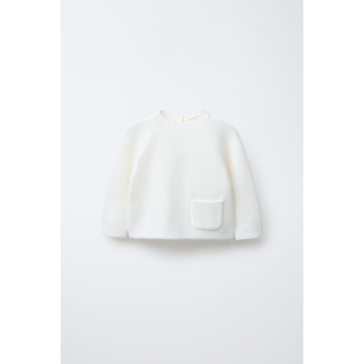 СВИТЕР С КАРМАНОМ