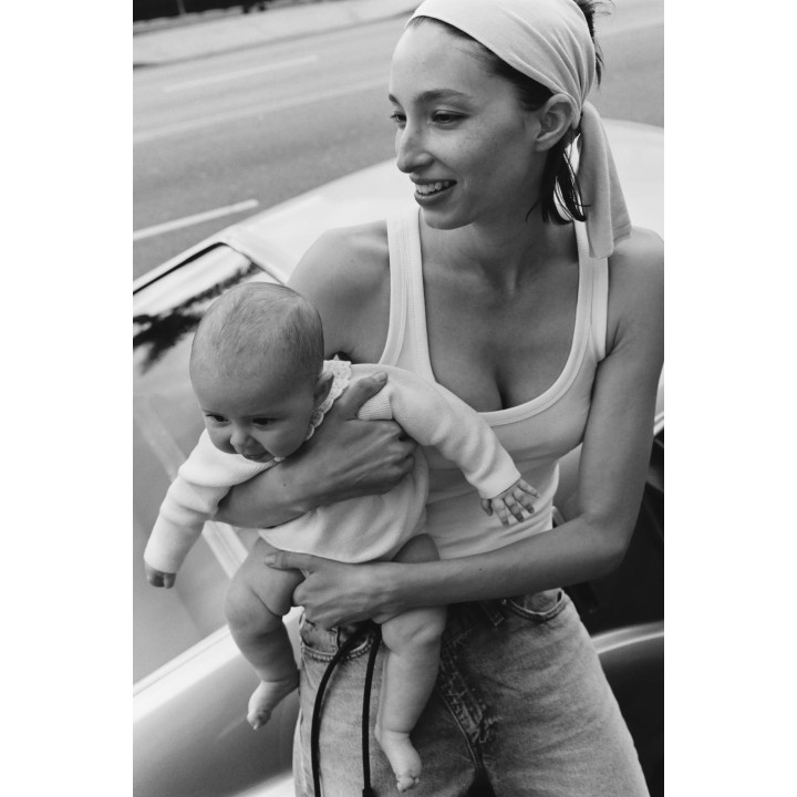 СВИТЕР ИЗ ТРИКОТАЖА С ГОРЛОВИНОЙ ИЗ КРУЖЕВА КРОШЕ