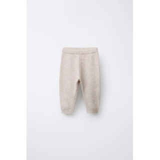 ТРИКОТАЖНЫЕ ЛЕГИНСЫ С КАРМАНОМ И ЭТИКЕТКОЙ С ЕЖИКОМ