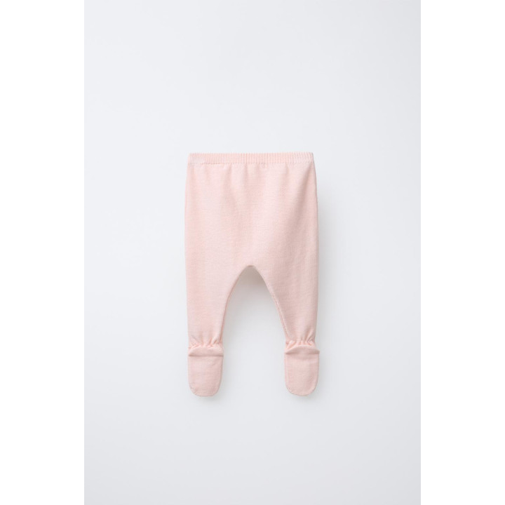 ТРИКОТАЖНЫЕ ЛЕГИНСЫ С БАНТОМ