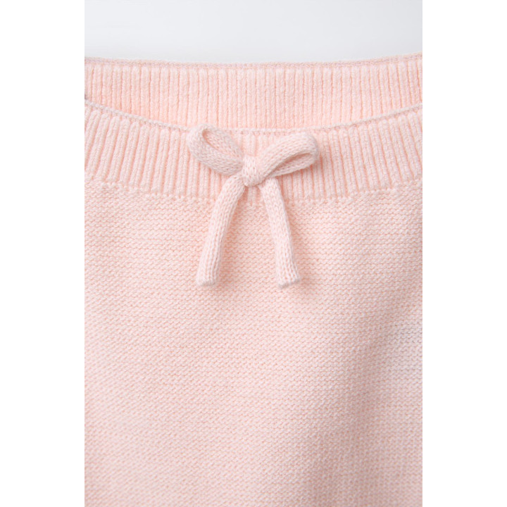 ТРИКОТАЖНЫЕ ЛЕГИНСЫ С БАНТОМ