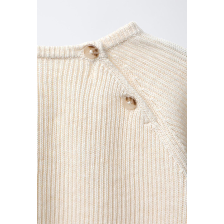 ТРИКОТАЖНЫЙ ДЖЕМПЕР С КАРМАНОМ