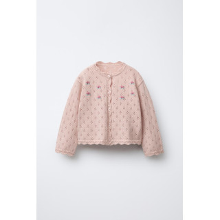 КАРДИГАН С ЦВЕТАМИ