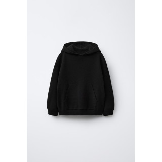 ТРИКОТАЖНАЯ ТОЛСТОВКА С КАПЮШОНОМ