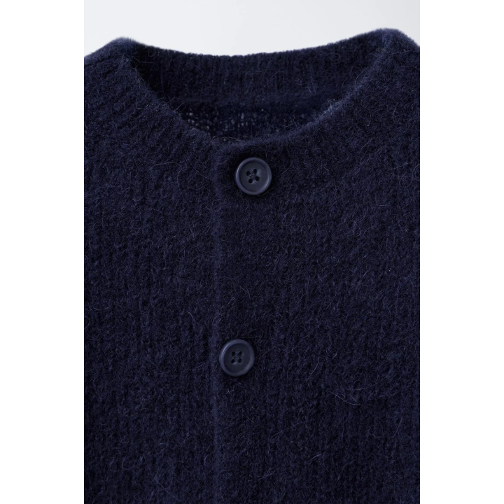 КАРДИГАН ИЗ ШЕРСТИ И АЛЬПАКИ