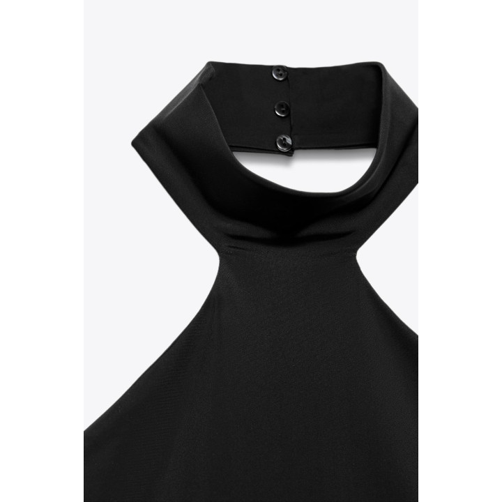 ТОП ИЗ ПОЛИАМИДА С ГОРЛОВИНОЙ ХАЛТЕР