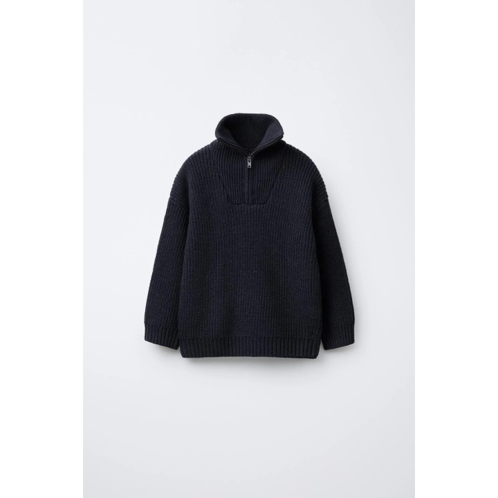 СВИТЕР С ЗАСТЕЖКОЙ-МОЛНИЕЙ