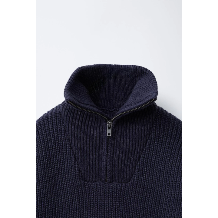 СВИТЕР С ЗАСТЕЖКОЙ-МОЛНИЕЙ