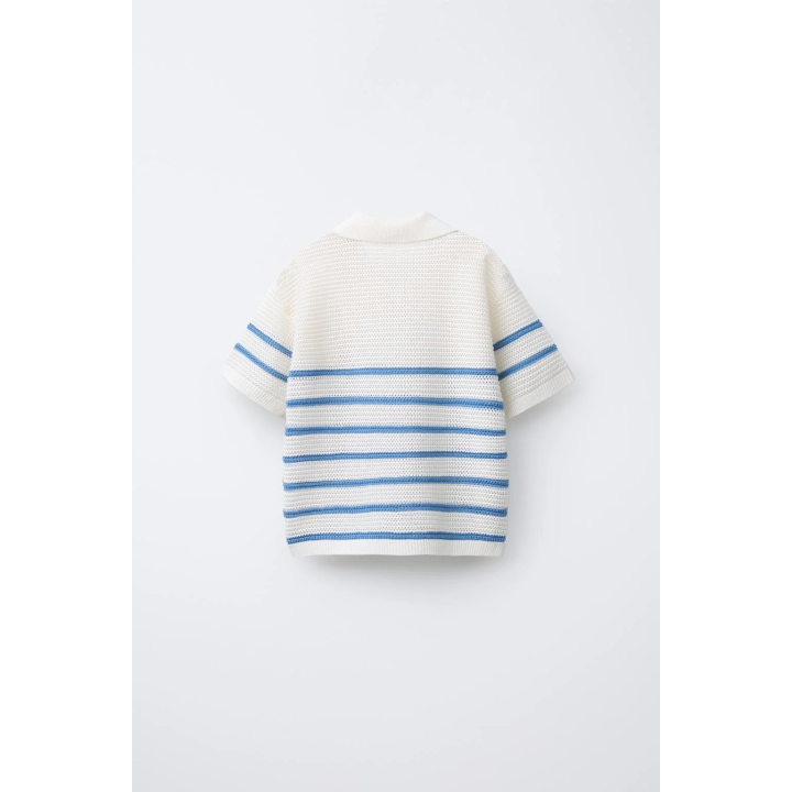 ТРИКОТАЖНОЕ ПОЛО ИЗ СМЕСОВОГО ХЛОПКА И ЛЬНА MICKEY MOUSE © DISNEY