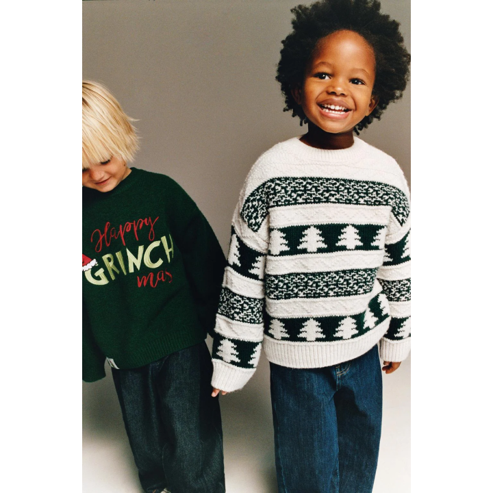 Джемпер с принтом гринч ™