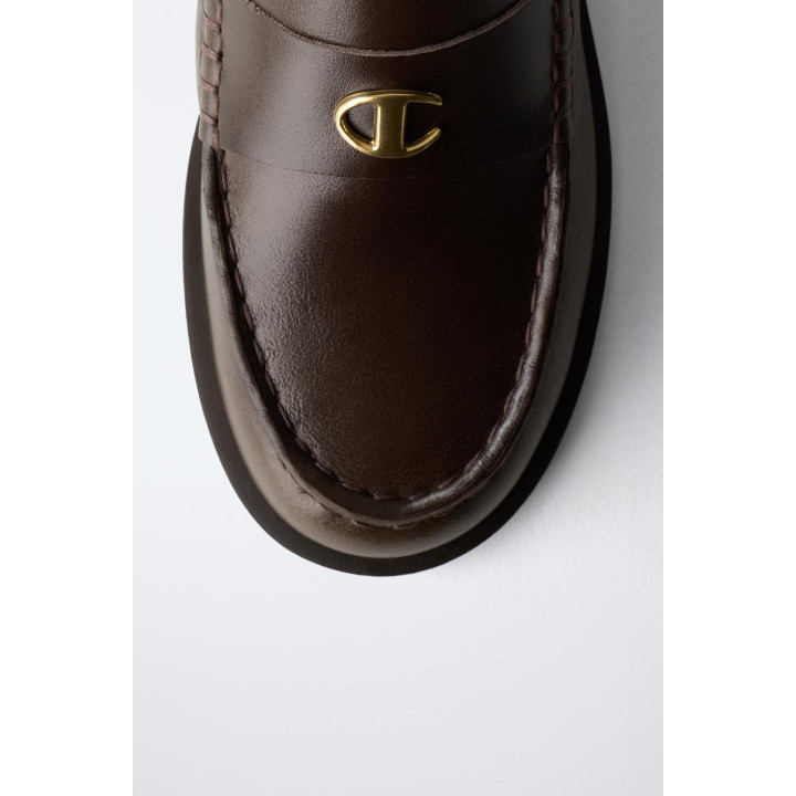 КОЖАНЫЕ МОКАСИНЫ CHAMPION ® X ZARA