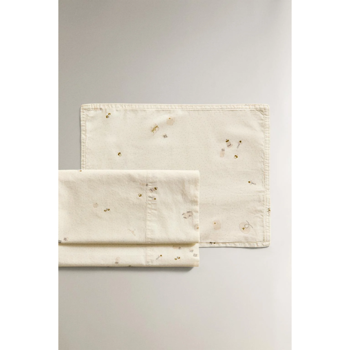 PRINTED MINI COT SHEET SET