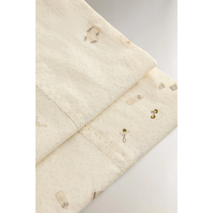 PRINTED MINI COT SHEET SET