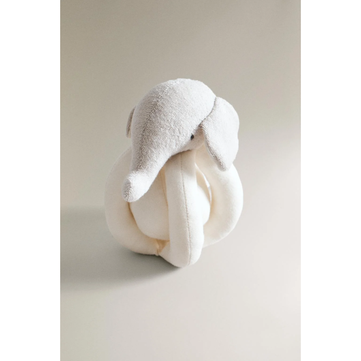 BABY ELEPHANT SOFT TOY RATTLE