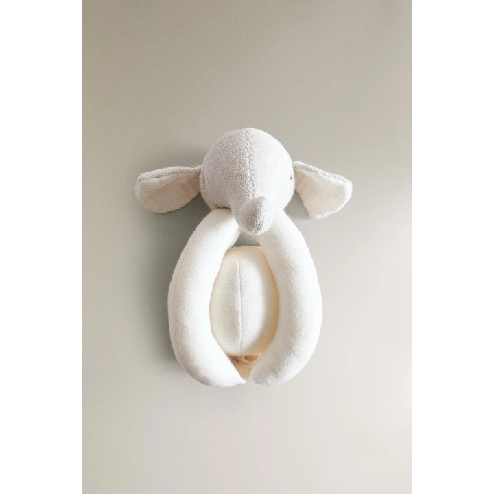 BABY ELEPHANT SOFT TOY RATTLE
