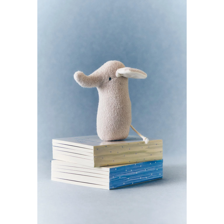 BABY ELEPHANT SOFT TOY RATTLE