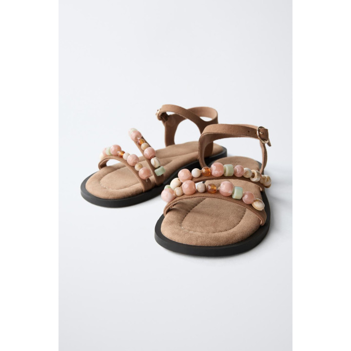 САНДАЛИИ С БУСИНАМИ