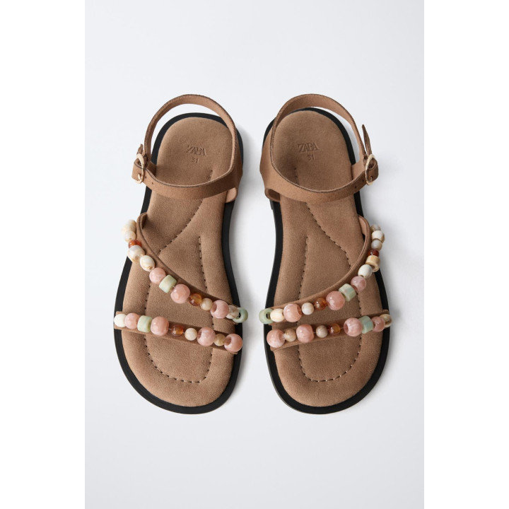 САНДАЛИИ С БУСИНАМИ