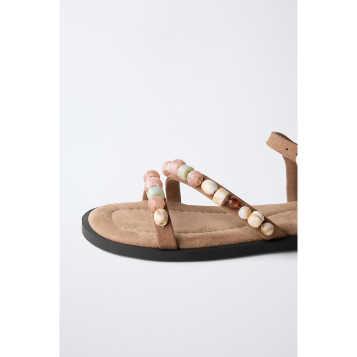 САНДАЛИИ С БУСИНАМИ