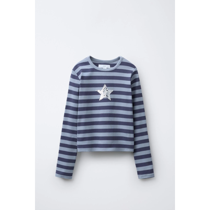 МАЙКА С ВЫШИВКОЙ И ПАЙЕТКАМИ