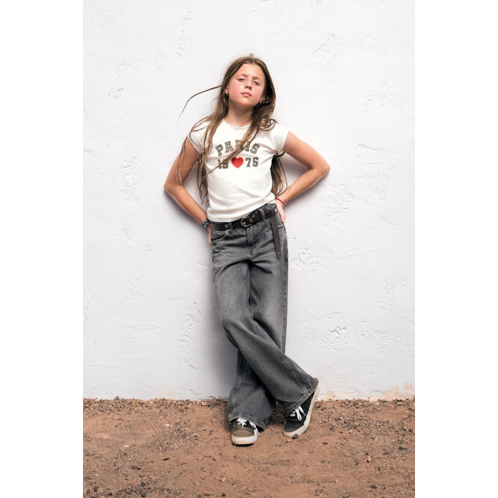 ФУТБОЛКА С НАШИВКАМИ И ТЕКСТОМ