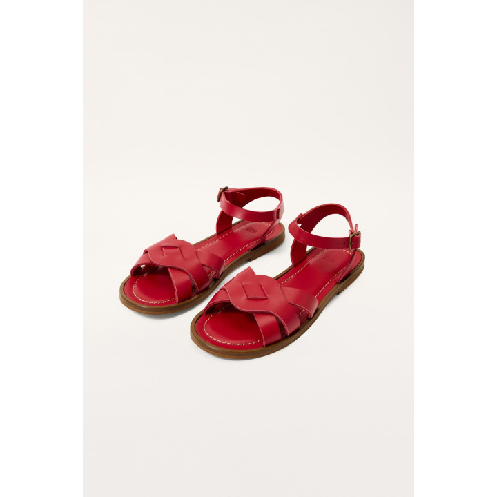 Сандалии из кожи ограниченной коллекции