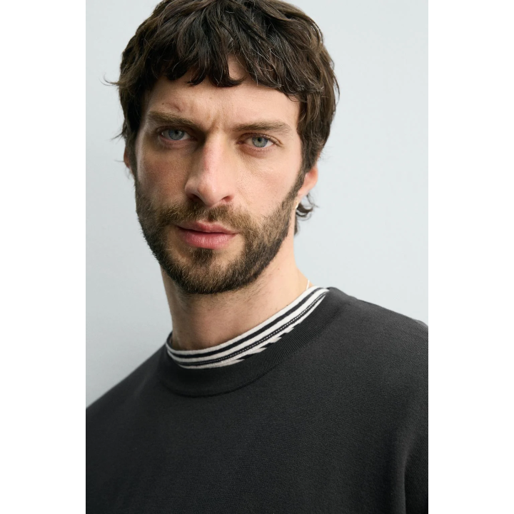 СВИТЕР ИЗ ВИСКОЗЫ С РЕЛЬЕФНЫМ УЗОРОМ