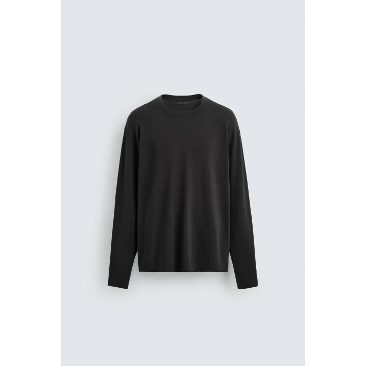 СВИТЕР ИЗ ВИСКОЗЫ С РЕЛЬЕФНЫМ УЗОРОМ