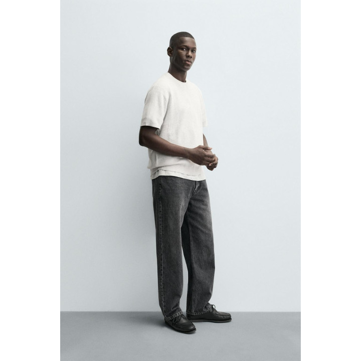 Футболка из вязаного трикотажа purl