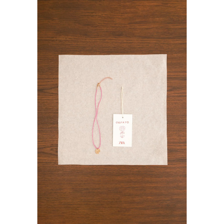 ZARA TIMELESS — КОЛЬЕ С ЦВЕТКОМ 24K ORFAYO ©