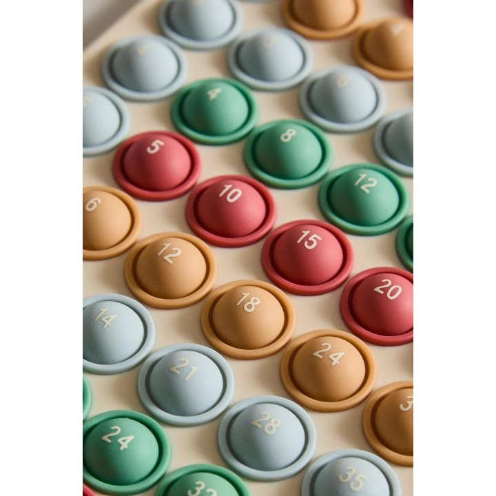 Детская игрушка pop it с цифрами