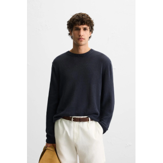 СВИТЕР ИЗ ЛЬНА И ХЛОПКА