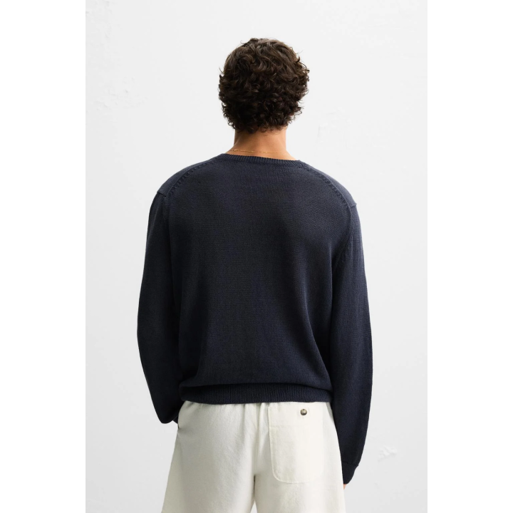 СВИТЕР ИЗ ЛЬНА И ХЛОПКА