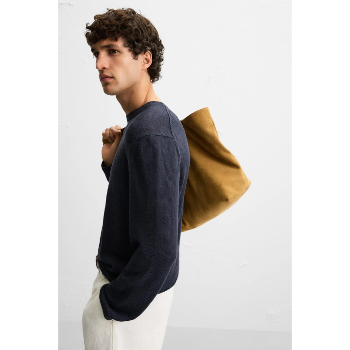 СВИТЕР ИЗ ЛЬНА И ХЛОПКА