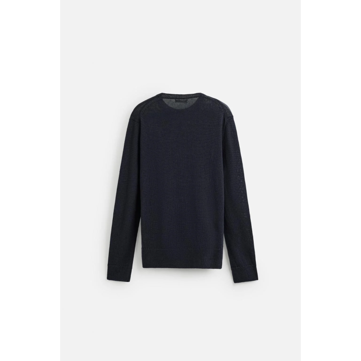 СВИТЕР ИЗ ЛЬНА И ХЛОПКА