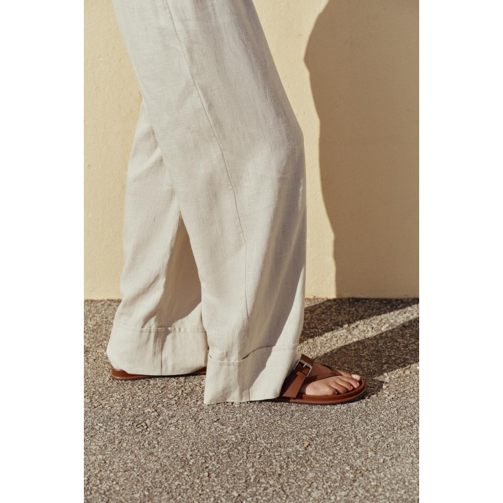 САНДАЛИИ С РЕМЕШКАМИ И ПРЯЖКОЙ