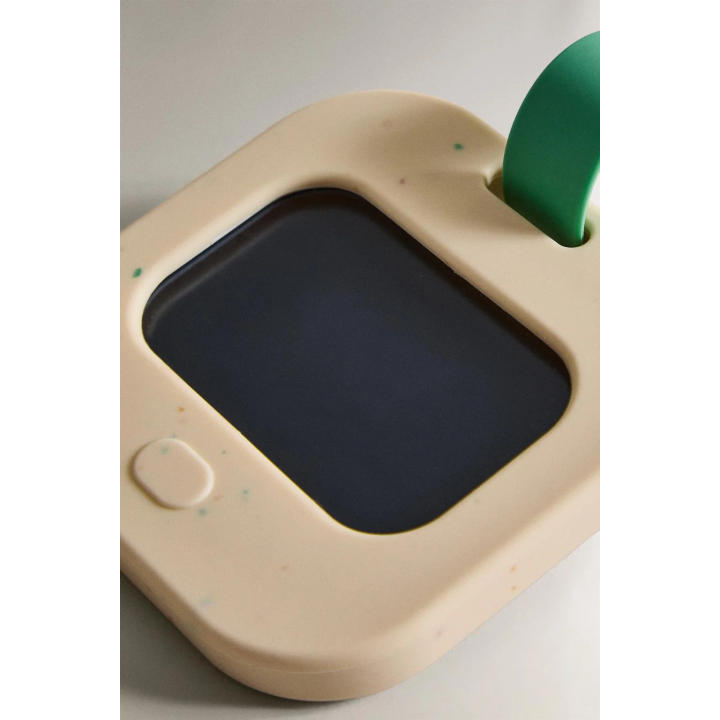 CHILDREN'S SLATE BOARD AND BACKPACK TOY