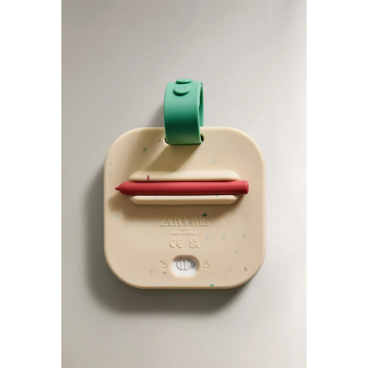 CHILDREN'S SLATE BOARD AND BACKPACK TOY