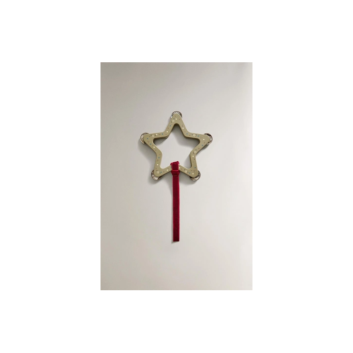 CHILDREN'S CHRISTMAS STAR TOY TAMBOURINE