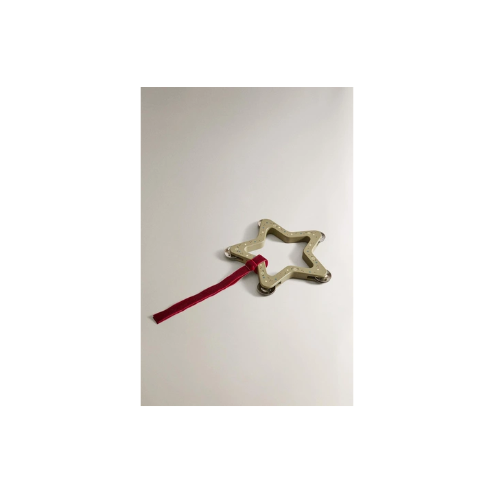 CHILDREN'S CHRISTMAS STAR TOY TAMBOURINE