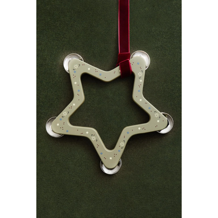 CHILDREN'S CHRISTMAS STAR TOY TAMBOURINE
