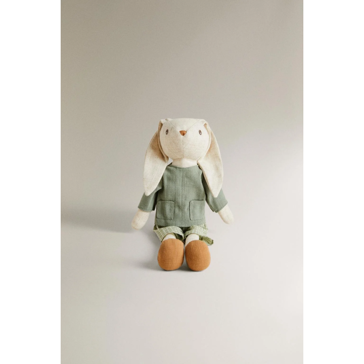 Детская мягкая игрушка зайчик