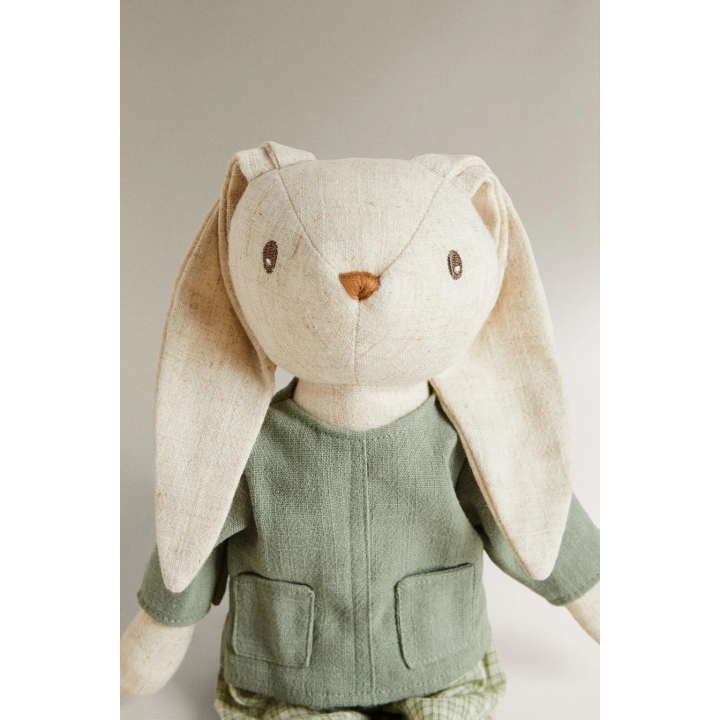 Детская мягкая игрушка зайчик