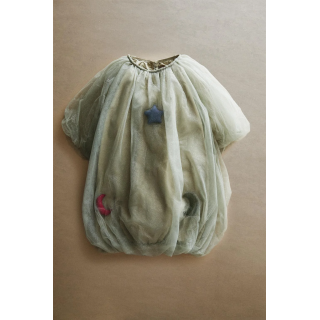 Детское платье-костюм из тюля на рождество