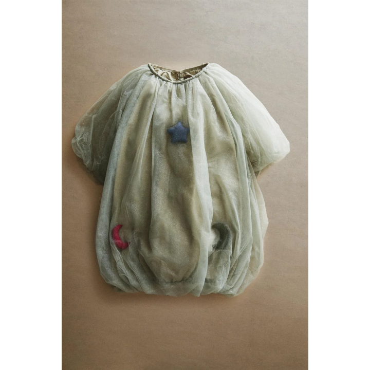 Детское платье-костюм из тюля на рождество